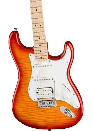 Fender Squier Affinity 2021 Stratocaster FMT HSS MN Sienna Sunburst Электрогитара.