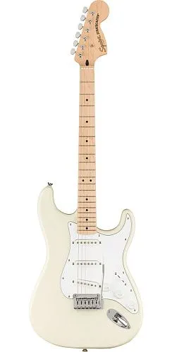 Fender Squier Affinity 2021 Stratocaster MN Olympic White Электрогитара.
