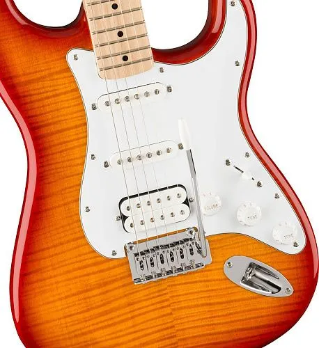 Fender Squier Affinity 2021 Stratocaster FMT HSS MN Sienna Sunburst Электрогитара.