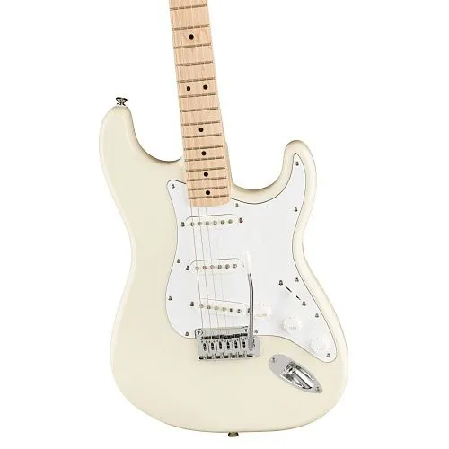 Fender Squier Affinity 2021 Stratocaster MN Olympic White Электрогитара.